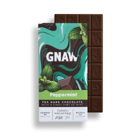 Gnaw Peppermint Dark Bar